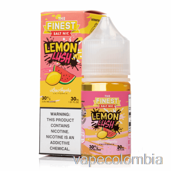 Vape Recargable Lemon Lush - The Fine Candy Edition Salt Nic - 30ml 30mg
